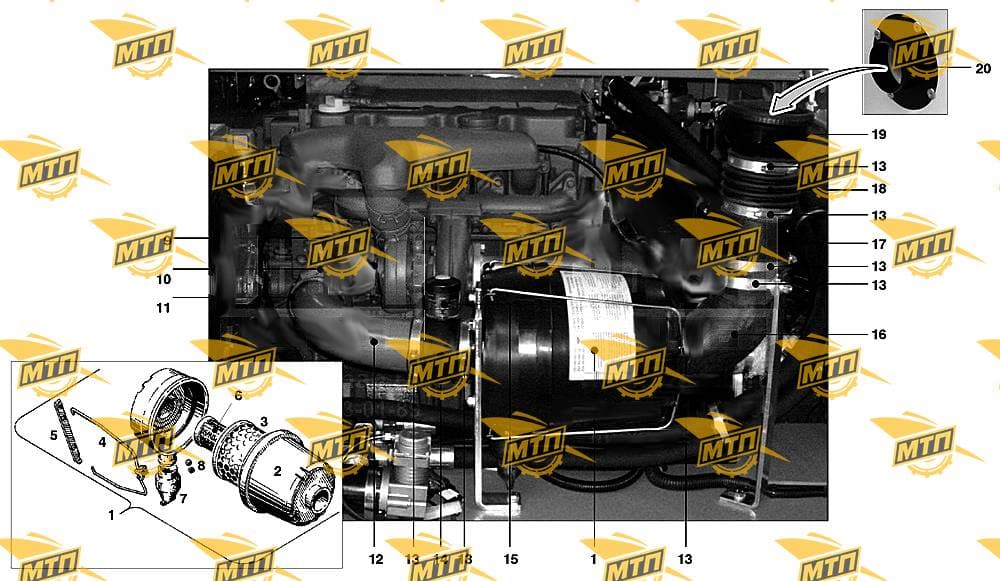 CONNECTING HOSE O70 L=75