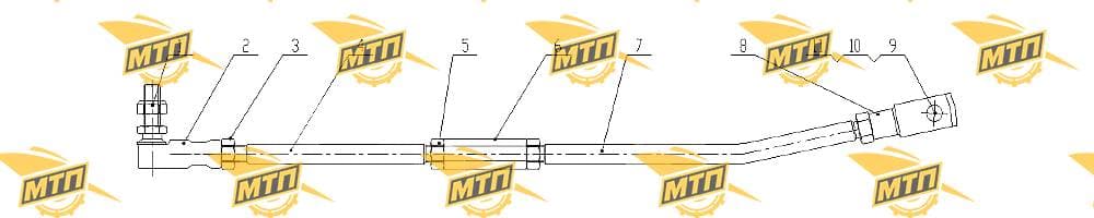 Spheric Hinge M10XM10X42X20