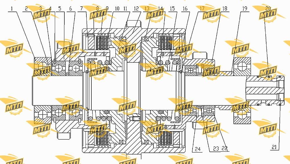Shaft II gear I