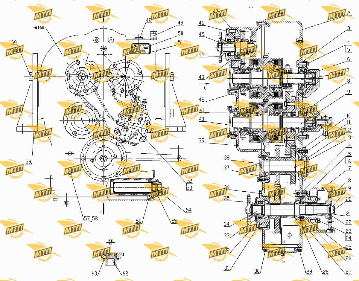 Shaft II assembly