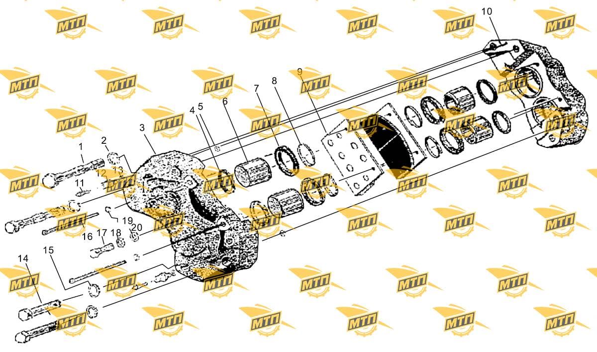 Brake plate