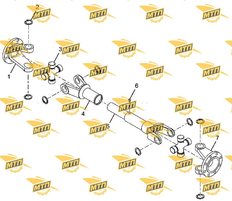 Flange fork