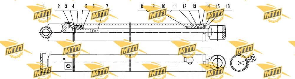 Piston Seal 64X85X8