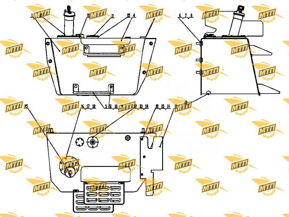 Gasoline Tank Lid