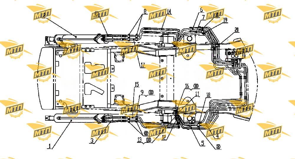 RightTilt Cylinder Assembly