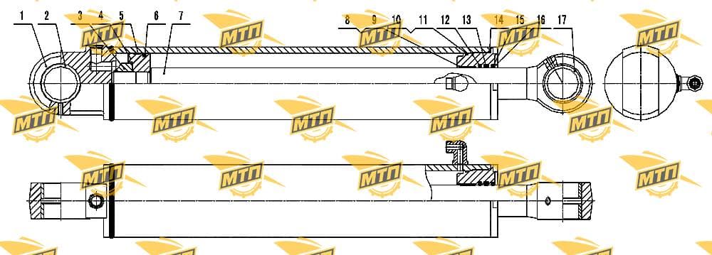 Piston Guide Ring 130X135X15