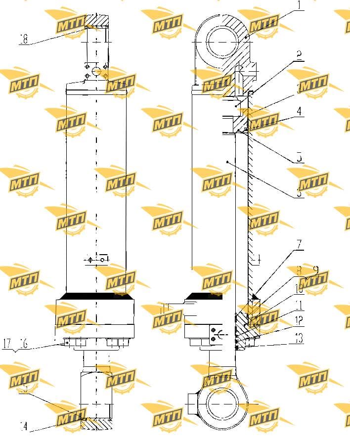 Piston Seal 150X129X8