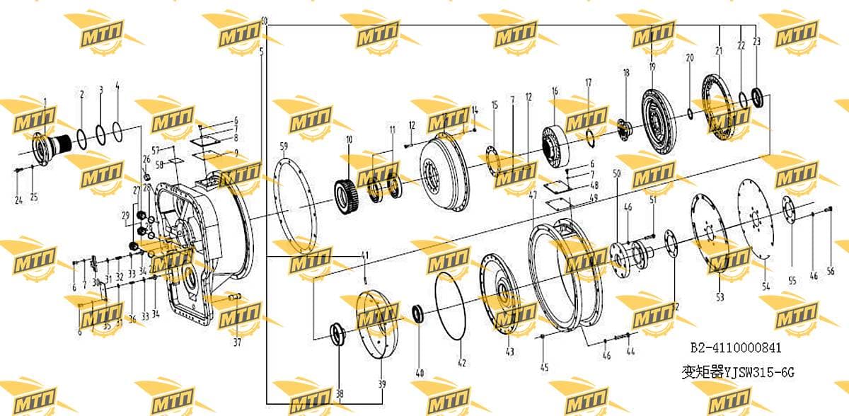 II TURBINE HUB YB315Z5.1-2A-2