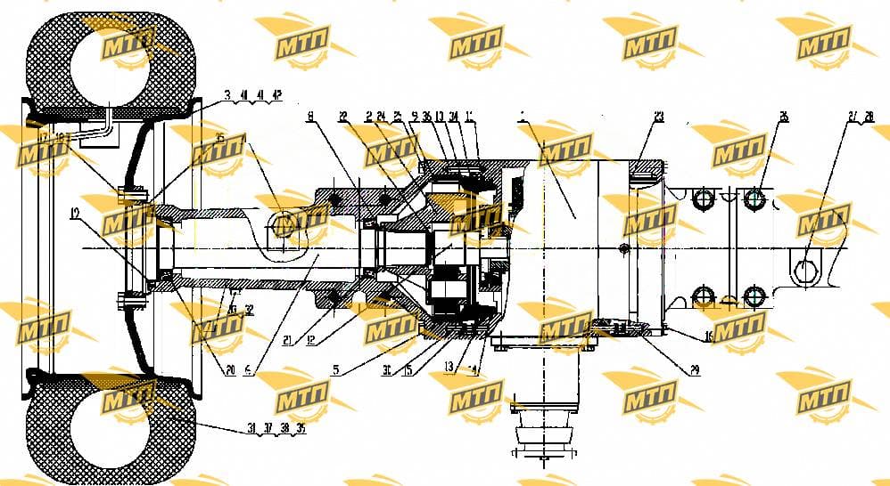 Front Axle Differential