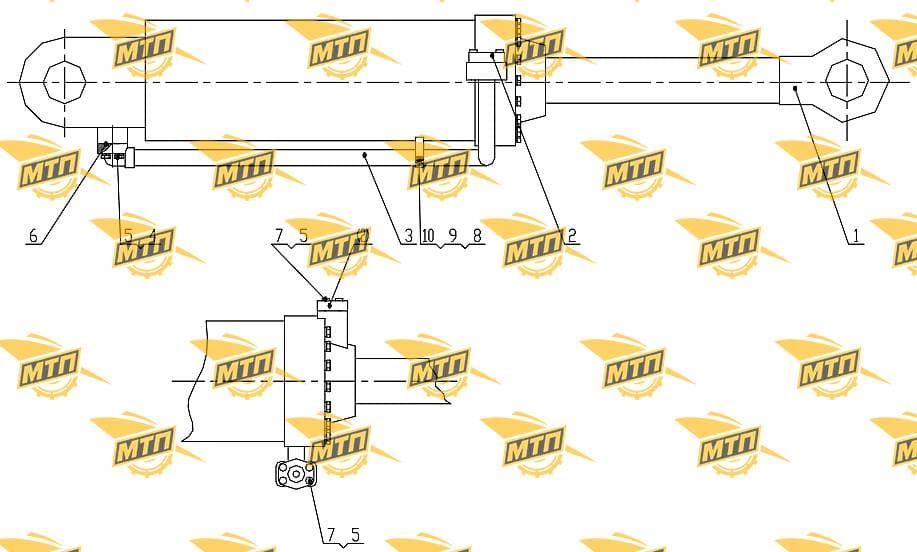Tilting Cylinder
