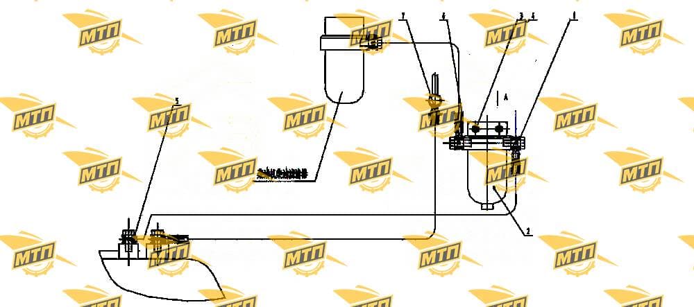 Inlet Fuel Pipe