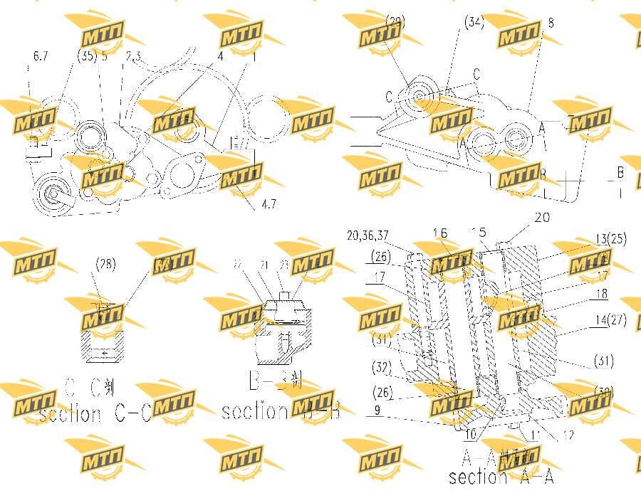 BODY AS.-OIL PUMP