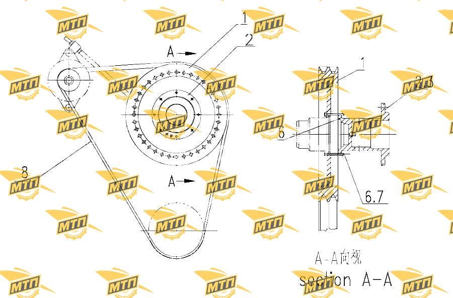 BOLT-SELF LOCKING 5/16-24x50.8