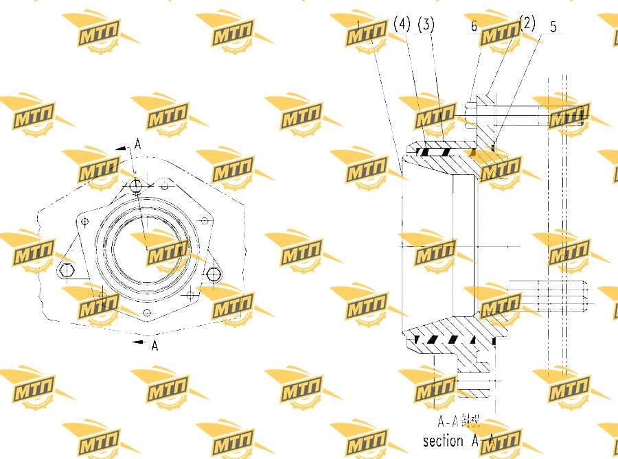 SEAL-O-RING 133.02x2.62