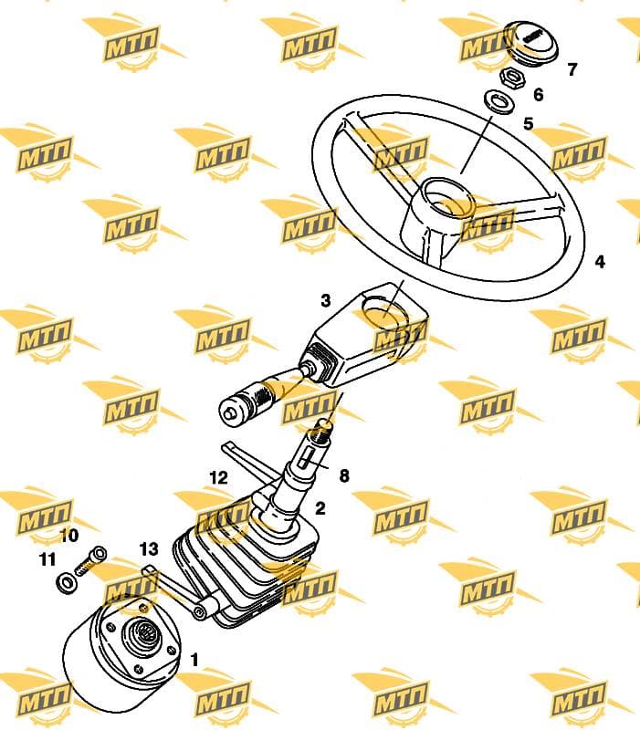 DIP HORN AND INDICATOR SWITCH
