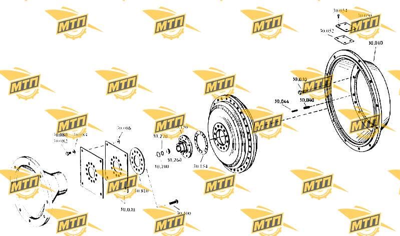 Connection casing SAE2