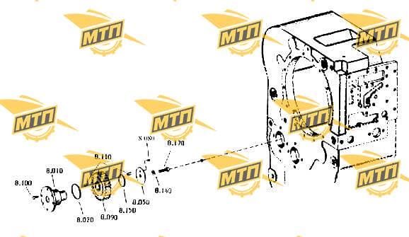 Idle wheel shaft