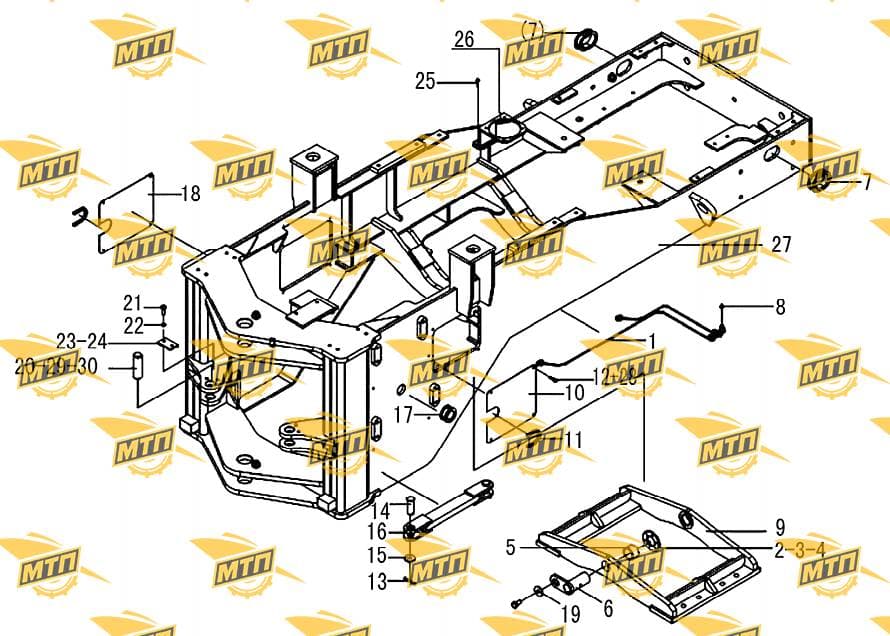 REAR FRAME