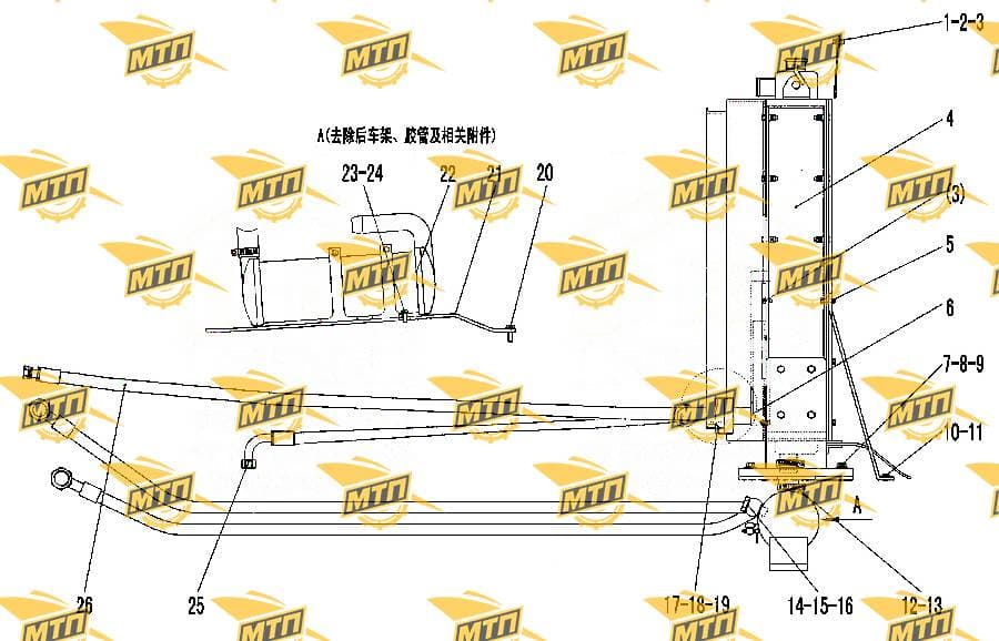 HOSE JB8406-B45*135
