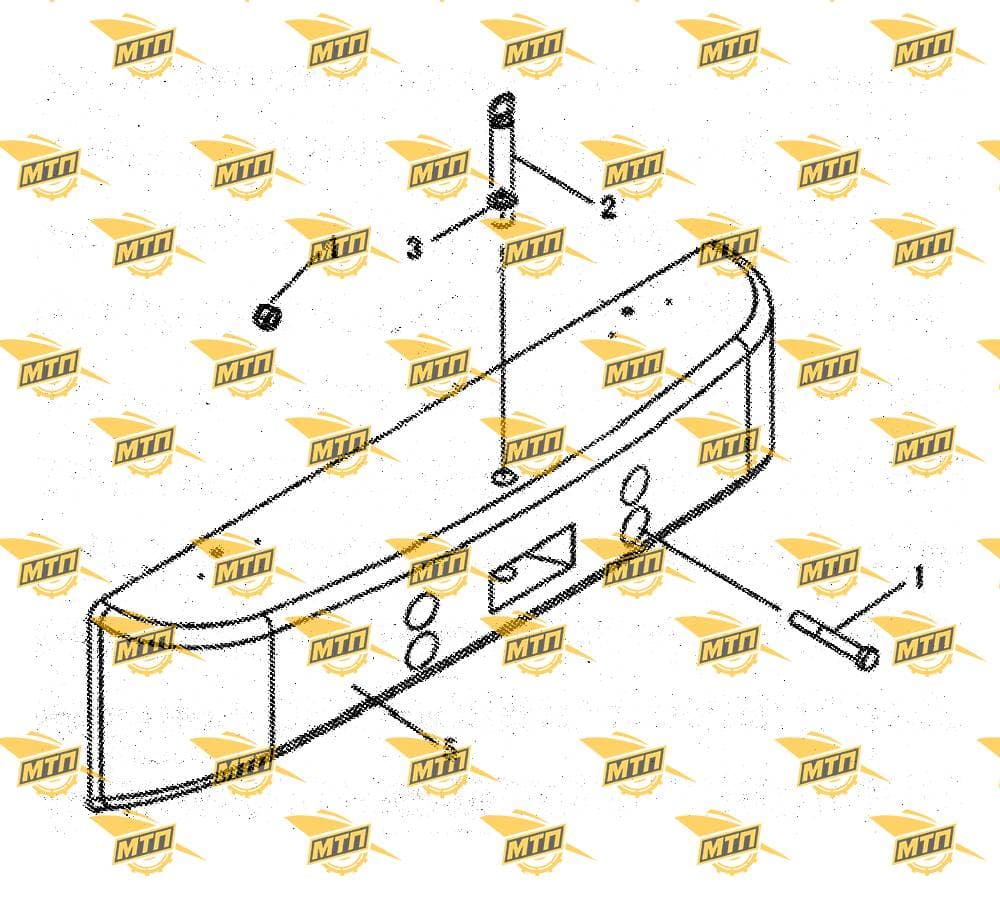 Towing pin
