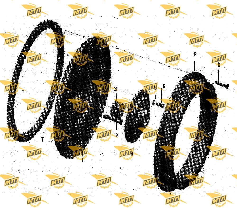 Rear axle casing