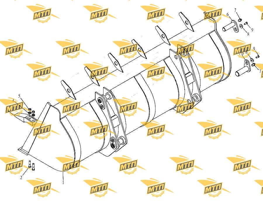 PIN LGB301-40X85X150G-40Cr