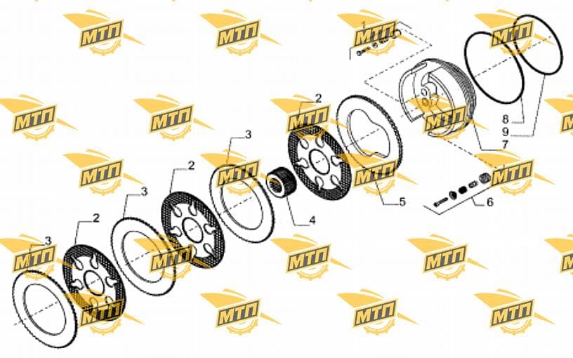 BOTTOM GASKET SERVICE KIT