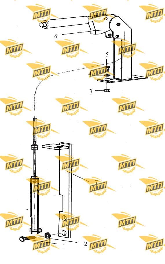 Bинт M10x25