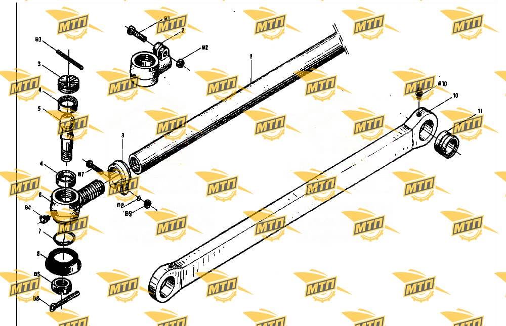 Bolt M10X60