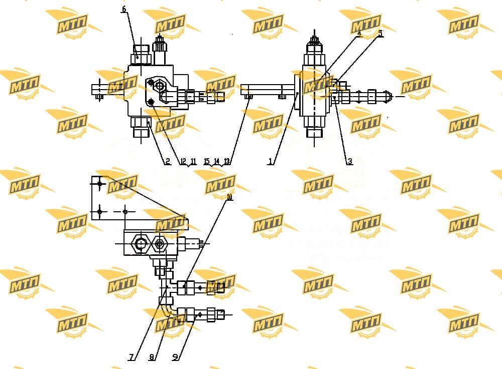 Control manifold valve