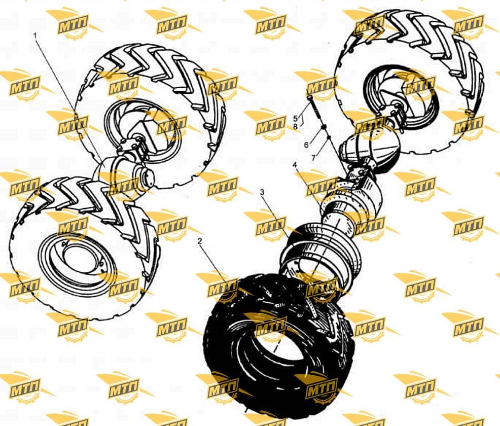 Rear Driving Axle