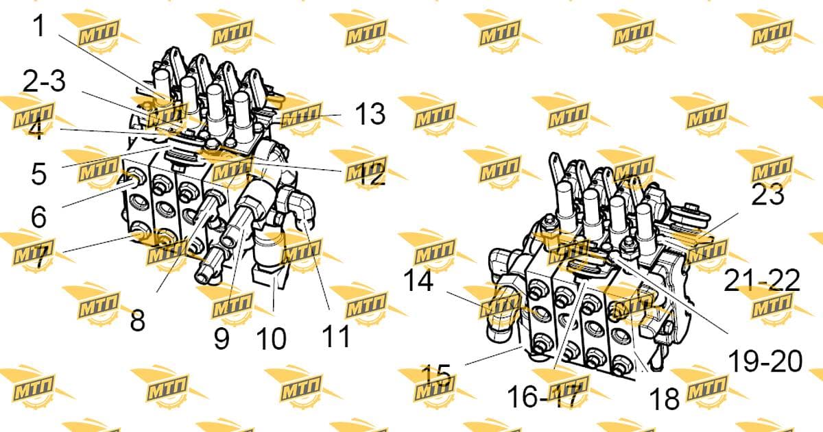 Front Wheel Lean Unit -Right Valve