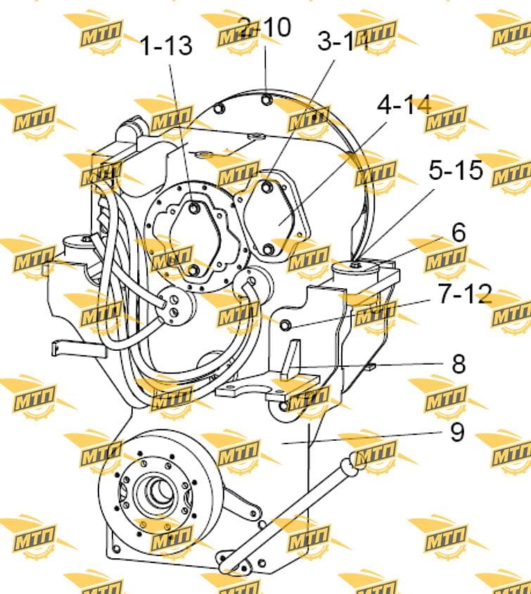Transmission Left Bracket Group