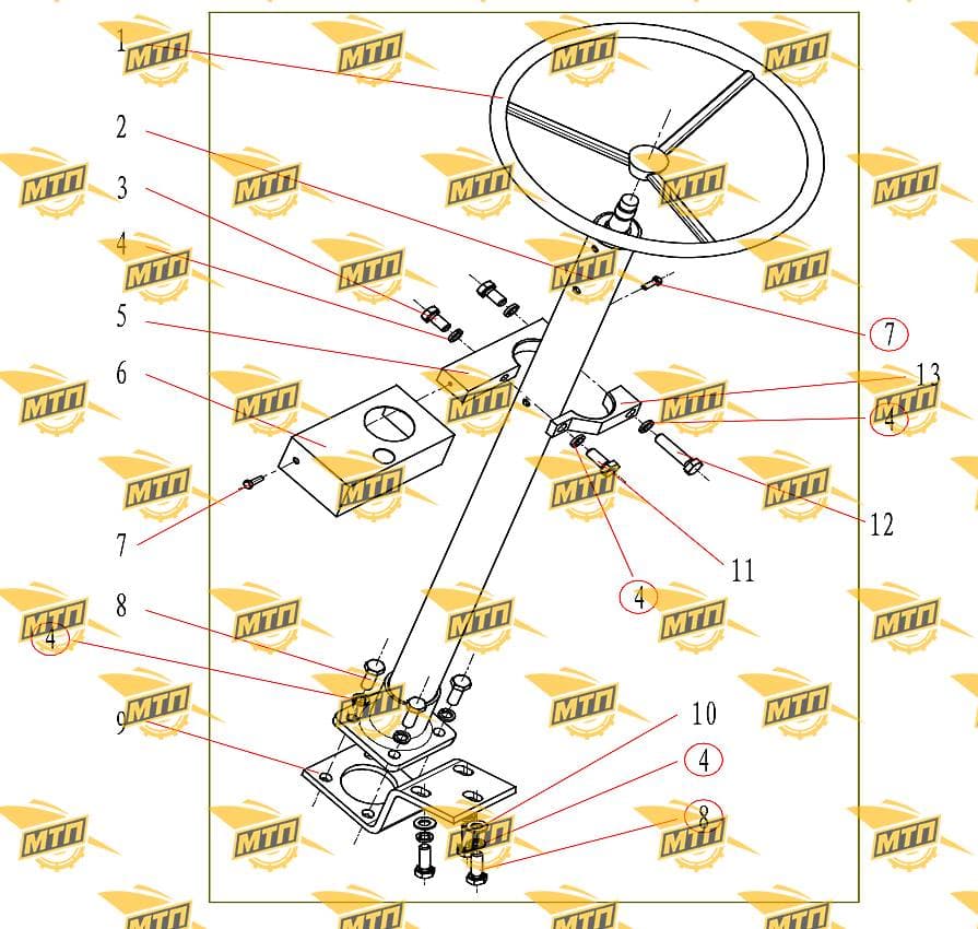 Column clip