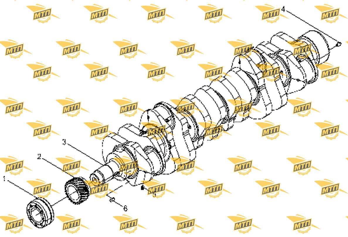Crankshaft 612600020866
