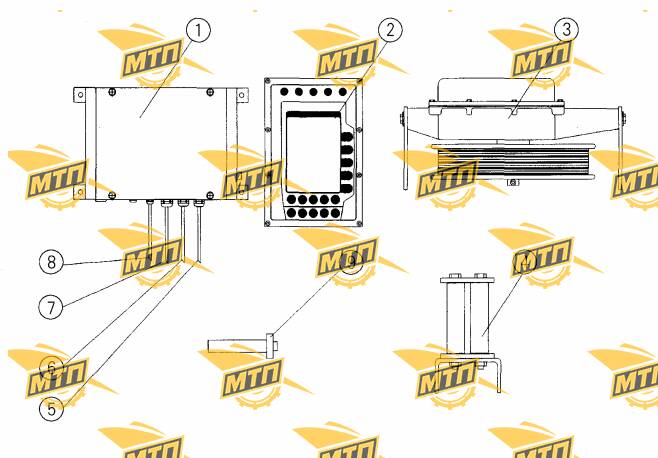 Wheel wire control unit