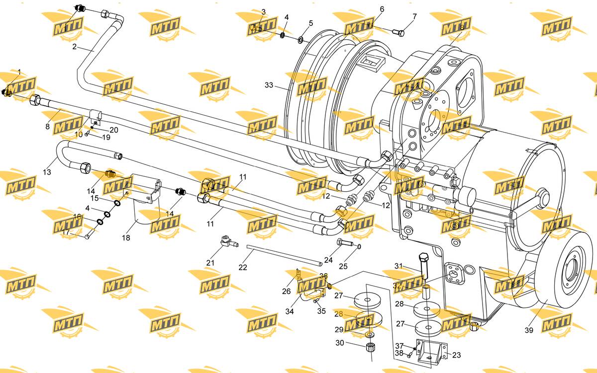Гайка M10x1 (GB/T6171-2000)