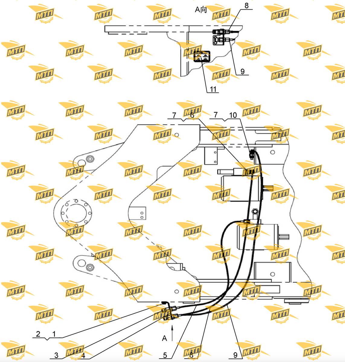 Piezometric Harness