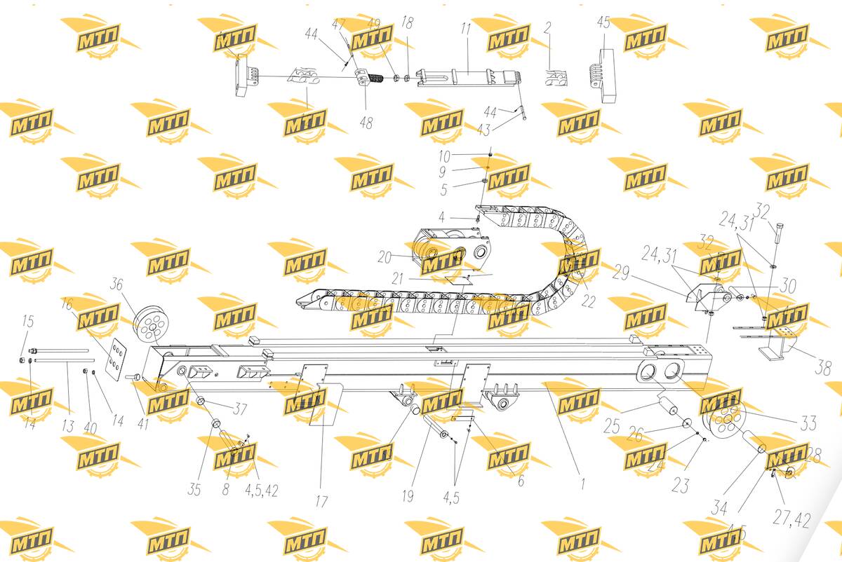 Hose Trac TL125III-300X150X3375