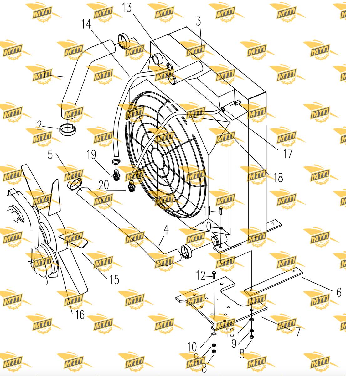 Hose Clamp d20 JB/T8870