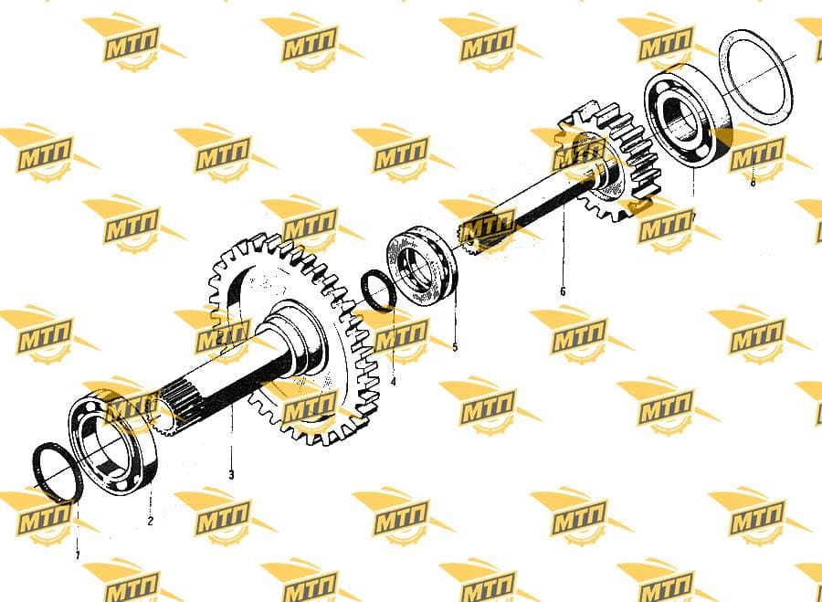 Bearing 6311 (55X120X29)