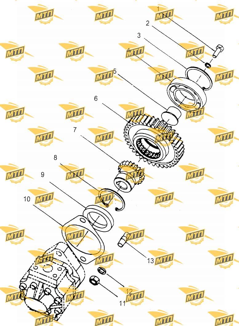 Гайка Z30.2D.1-21