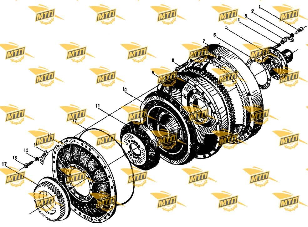 Корпус насоса Z50B.2.1-19