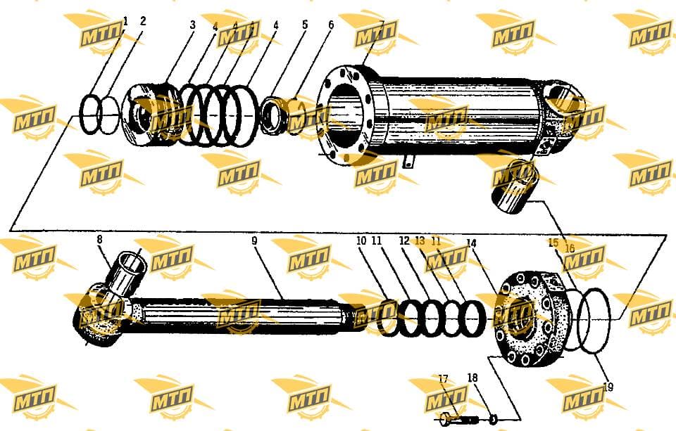 Втулка гидроцилиндра Z50B.14.18A-1A
