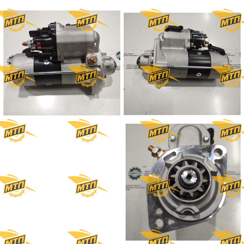 Стартер 6BT 3957593/4996707/3922474  12V 4.5KW